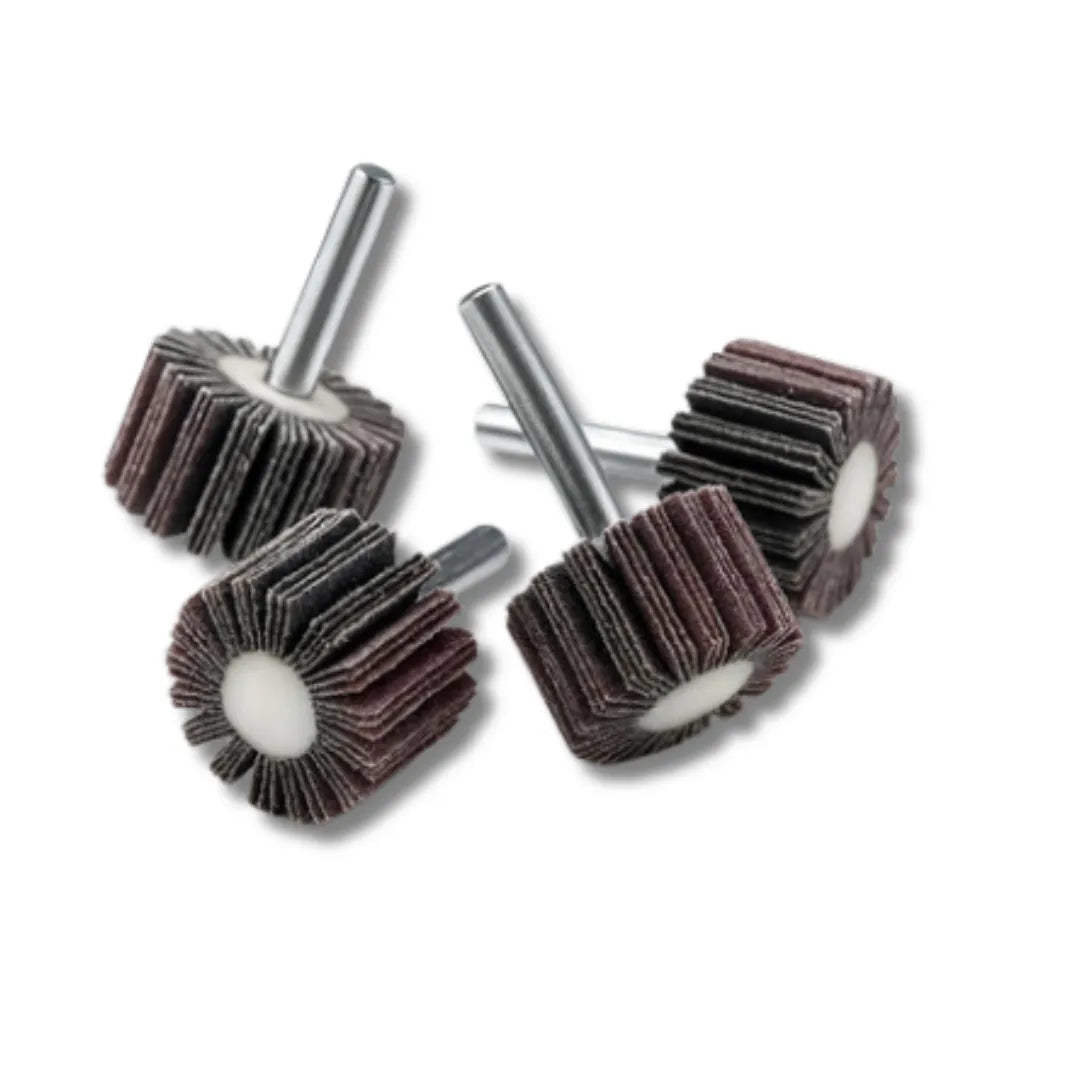 Mini Rodas de Lixa com Haste