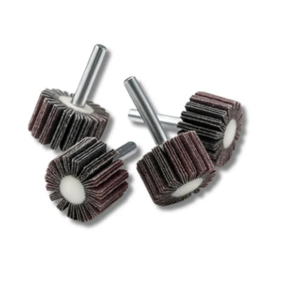 Mini Rodas de Lixa com Haste