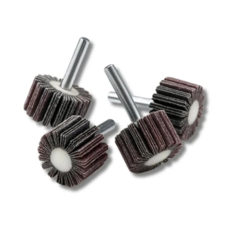 Mini Rodas de Lixa com Haste