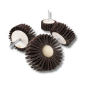 Mini Rodas de Lixa com Haste